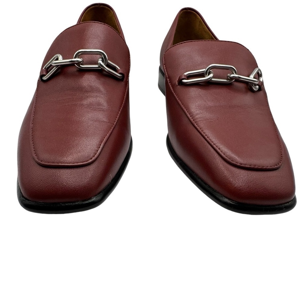 Rag and Bone Russet (Red/Brick) Aslen Chain Loafer Size 41 NWOT - Picture 4 of 9